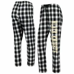 Discount ⭐ Boxercraft 👩 Women's Black/White Army Black Knights Haley Flannel Sleep Pants ⌛