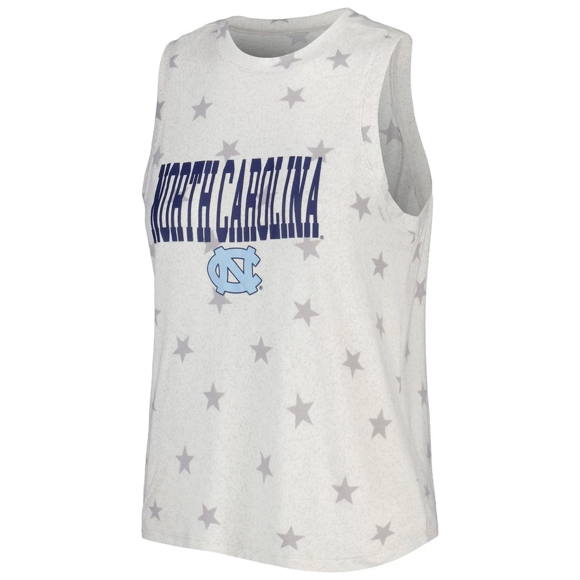 Wholesale π₯° Women's Concepts Sport Cream North Carolina Tar π Heels Agenda Stars Tank Top And Shorts Sleep Set π - Image 3