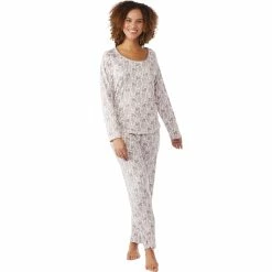 Best reviews of 𧨠Rene Rofe Love To Sleep Top And Pants 2 Pc. Pajama Set π₯