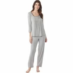 Outlet π Rene Rofe Casual Chic Top And Pants 2 Pc. Pajama Set π