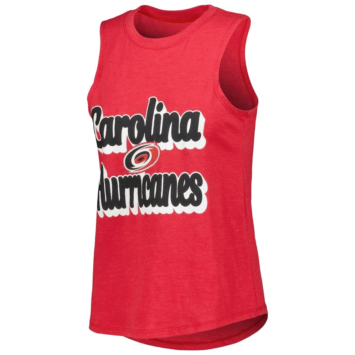 Budget π Women's Concepts Sport Heather Red/Heather Black Carolina Hurricanes Meter Muscle Tank Top & Pants Sleep Set π - Image 3