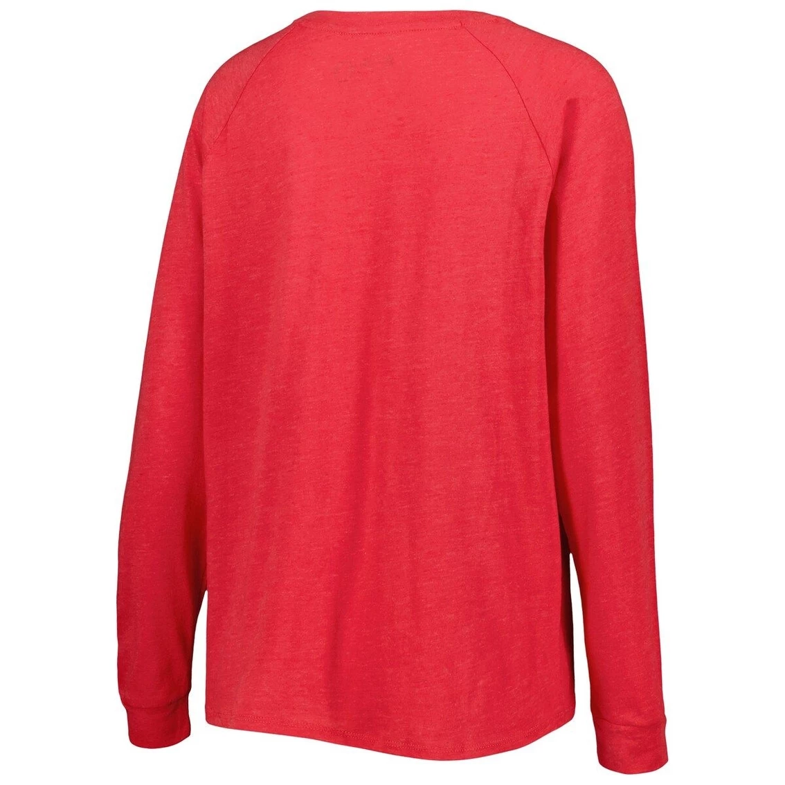 Top 10 π Women's Concepts Sport Heather Red Washington Capitals Meter Knit Raglan Long Sleeve T-Shirt & Shorts Sleep Set π - Image 4