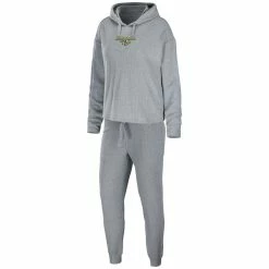 Best Pirce β Women's WEAR By Erin Andrews Heather Gray Nashville Predators Logo Pullover Hoodie & Pants Sleep Set π