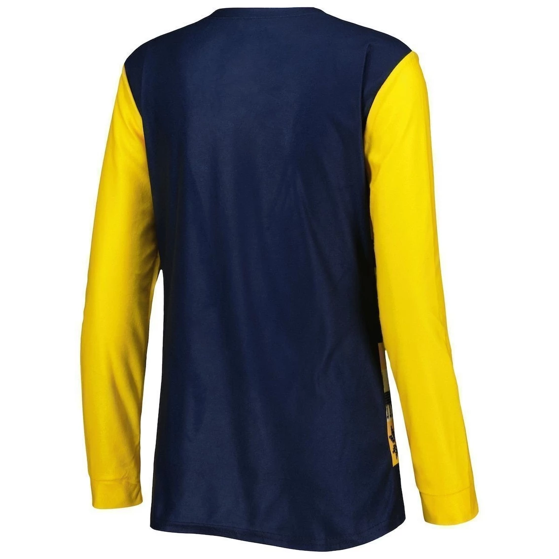 Promo π Women's FOCO Navy Michigan Wolverines Ugly Long Sleeve T-Shirt & Pajama Pants Sleep Set β€οΈ - Image 4