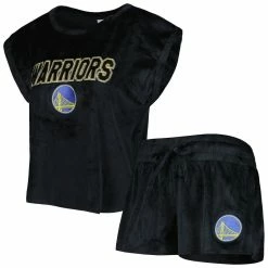 Best reviews of 🤩 Women's Concepts Sport Black Golden State Warriors Intermission T-Shirt & Shorts Sleep Set 💯