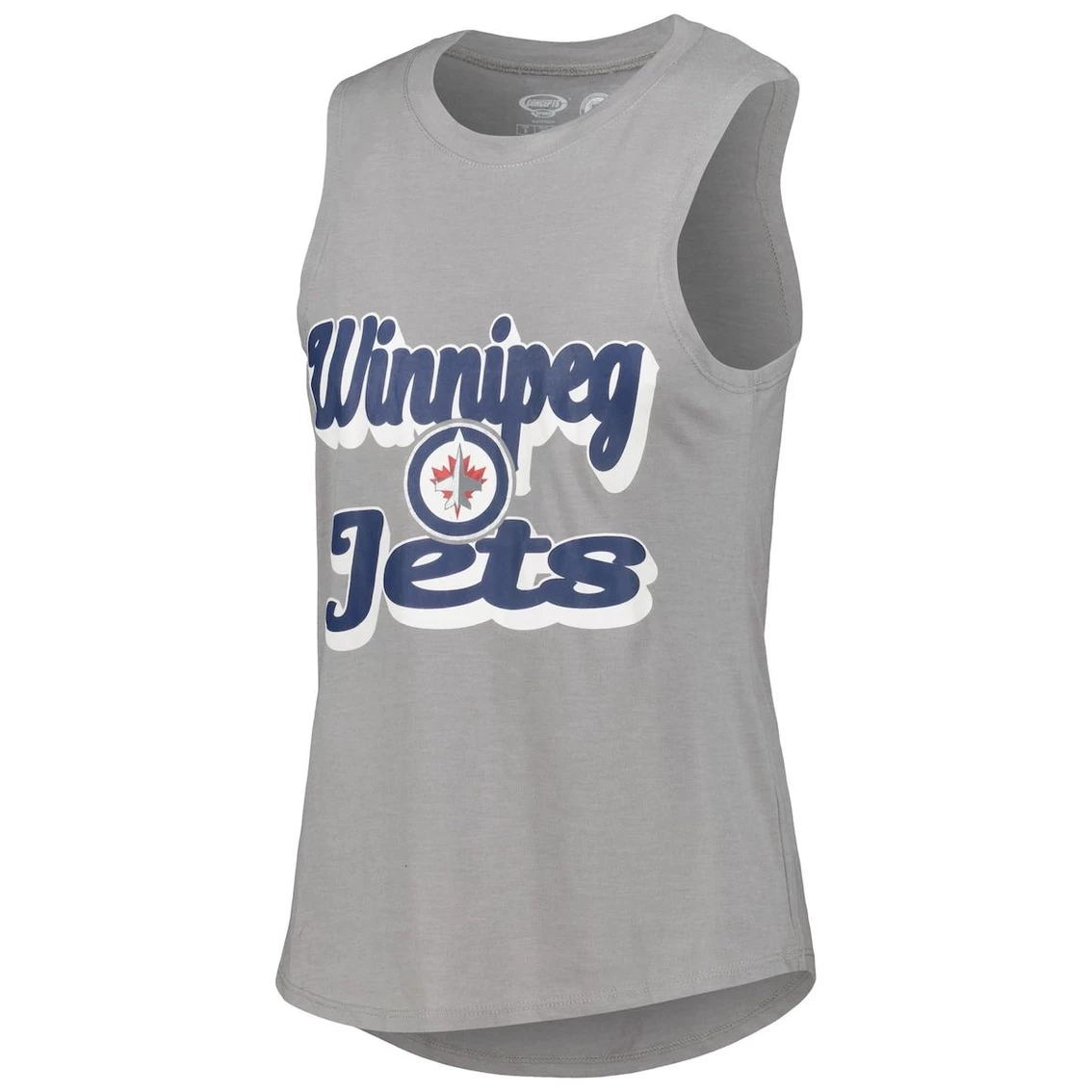 Best Pirce π Women's Concepts Sport Heather Gray/Heather Navy Winnipeg Jets Meter Muscle Tank Top & Pants Sleep Set β - Image 3