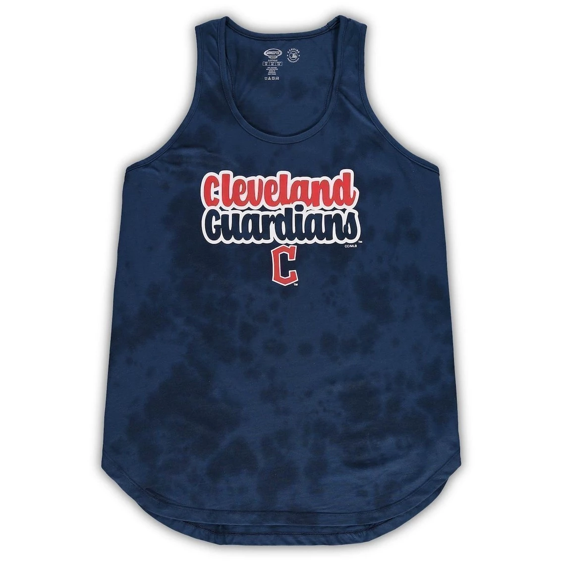 Buy β Women's Concepts Sport Navy Cleveland Guardians Plus Size Cloud Tank Top & Shorts Sleep Set π - Image 3