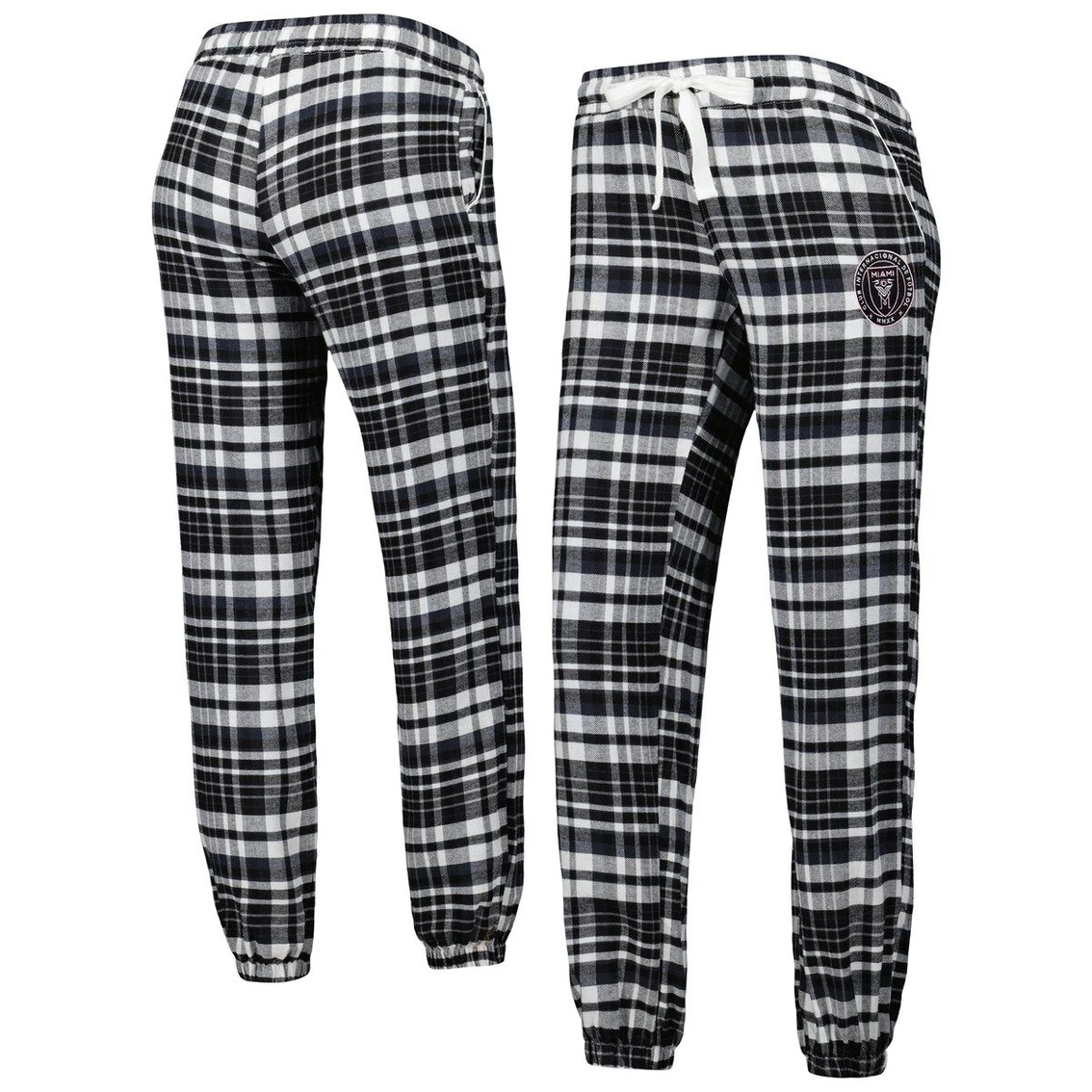 Coupon π Women's Concepts Sport Black Inter Miami CF Mainstay Flannel Sleep Pants π―