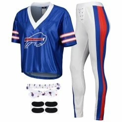 Flash Sale 🌟 Jerry Leigh 👩 Women's Royal/White Buffalo Bills Game Day Costume Set 🎉