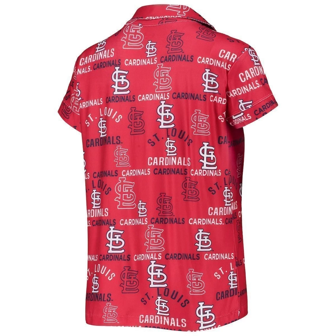 Coupon π Women's Concepts Sport Red St. Louis Cardinals Flagship Allover Print Top & Shorts Sleep Set π - Image 4