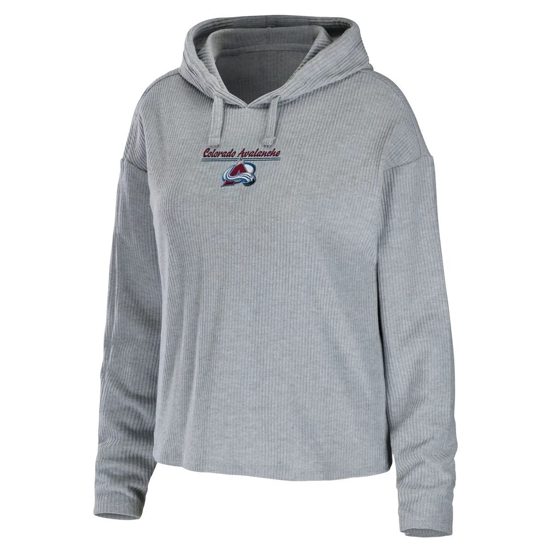 Outlet βοΈ Women's WEAR By Erin Andrews Heather Gray Colorado Avalanche Logo Pullover Hoodie & Pants Sleep Set 𧨠- Image 3