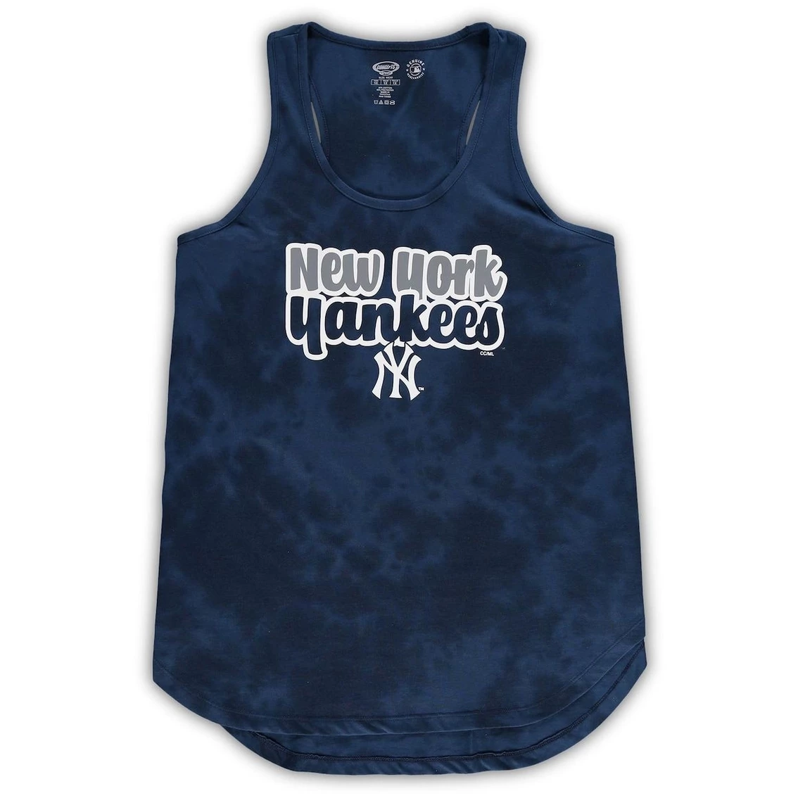 Best Pirce 𧨠Women's Concepts Sport Navy New York Yankees Plus Size Cloud Tank Top & Shorts Sleep Set π€© - Image 3