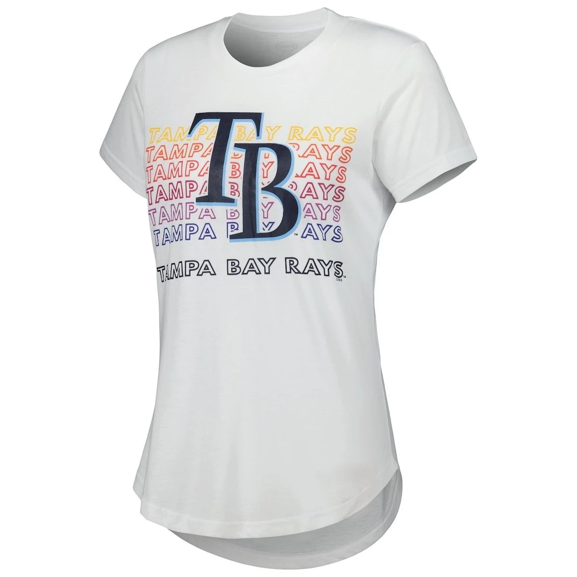Best Pirce π₯° Women's Concepts Sport White/Charcoal Tampa Bay Rays Sonata T-Shirt & Leggings Sleep Set βοΈ - Image 3