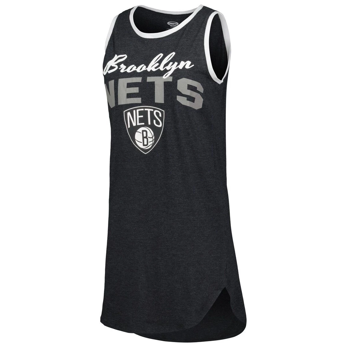 Best reviews of π₯ Women's Concepts Sport Black Brooklyn Nets Sleeveless Nightshirt π - Image 3