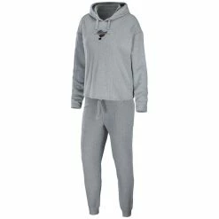 Brand new 🌟 Women's WEAR By Erin Andrews Heather Gray St. Louis Blues Logo Pullover Hoodie & Pants Sleep Set 🔔