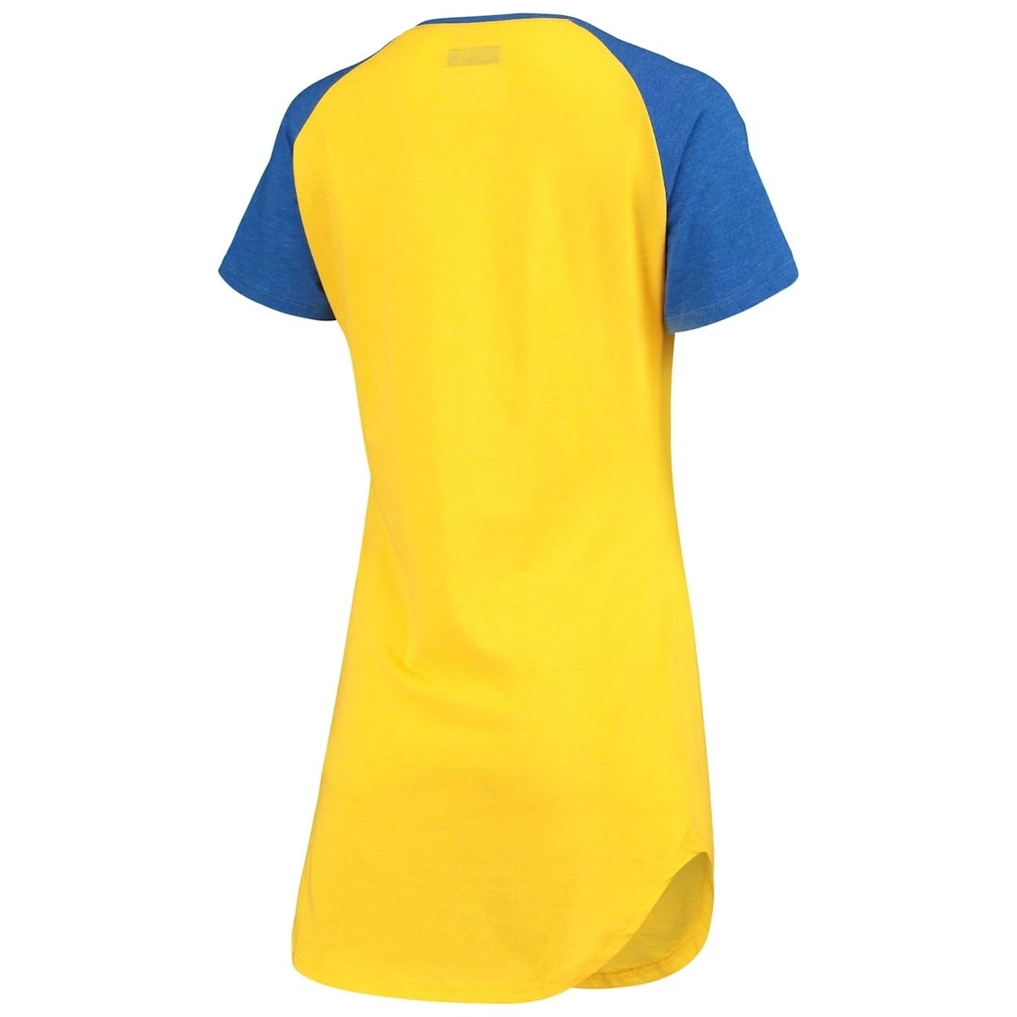 Cheap ❤️ Women's Concepts Sport Gold/Heathered Royal Los Angeles Rams Meter Raglan V-Neck Knit Nightshirt ❤️ - Image 4