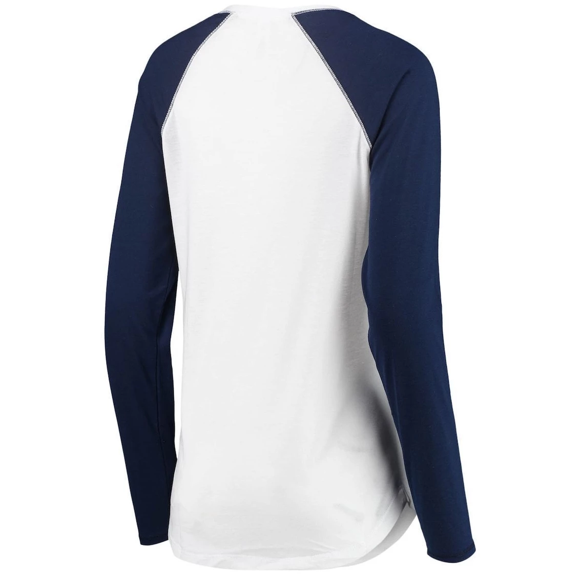 Deals β Women's ZooZatz White/Navy West Virginia Mountaineers Raglan Long Sleeve T-Shirt & Leggings Sleep Set 𧨠- Image 4