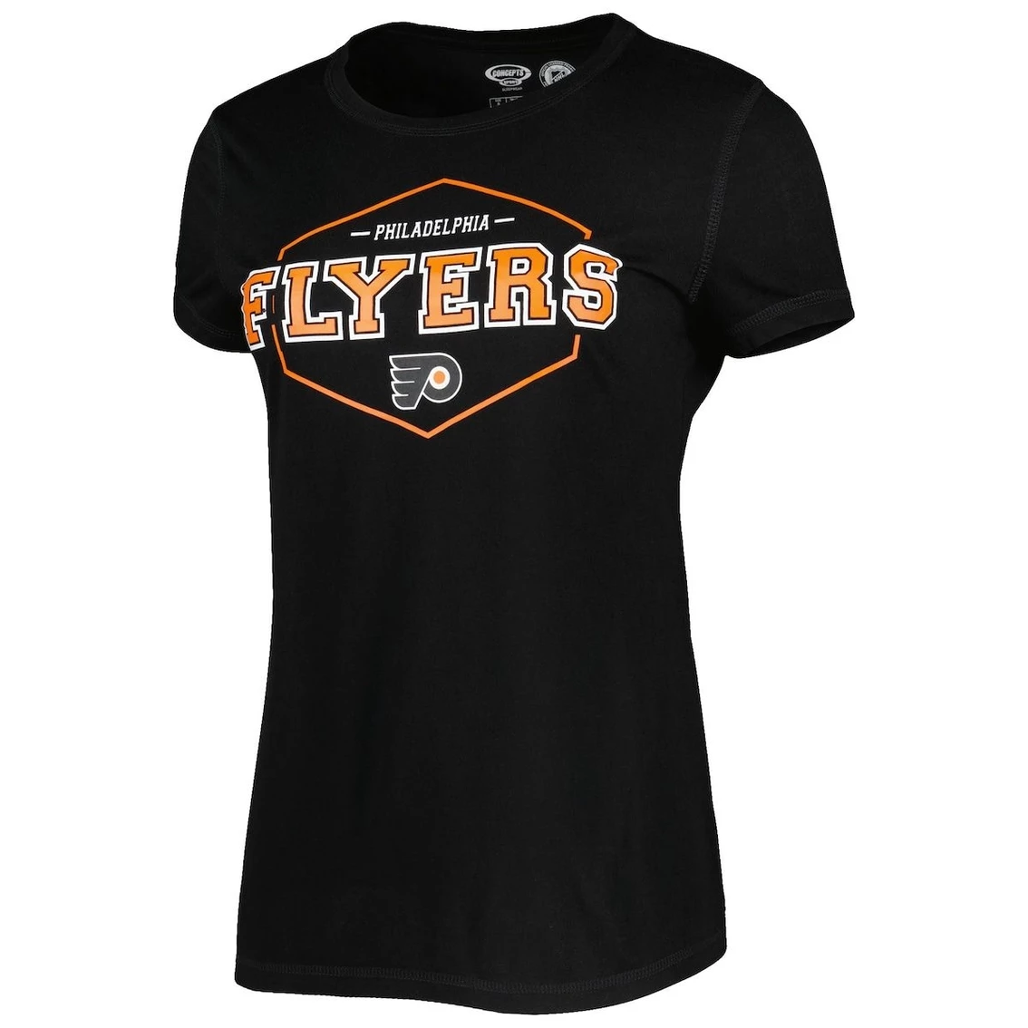 Discount π€© Women's Concepts Sport Black/Orange Philadelphia Flyers Badge T-Shirt & Pants Sleep Set βοΈ - Image 3