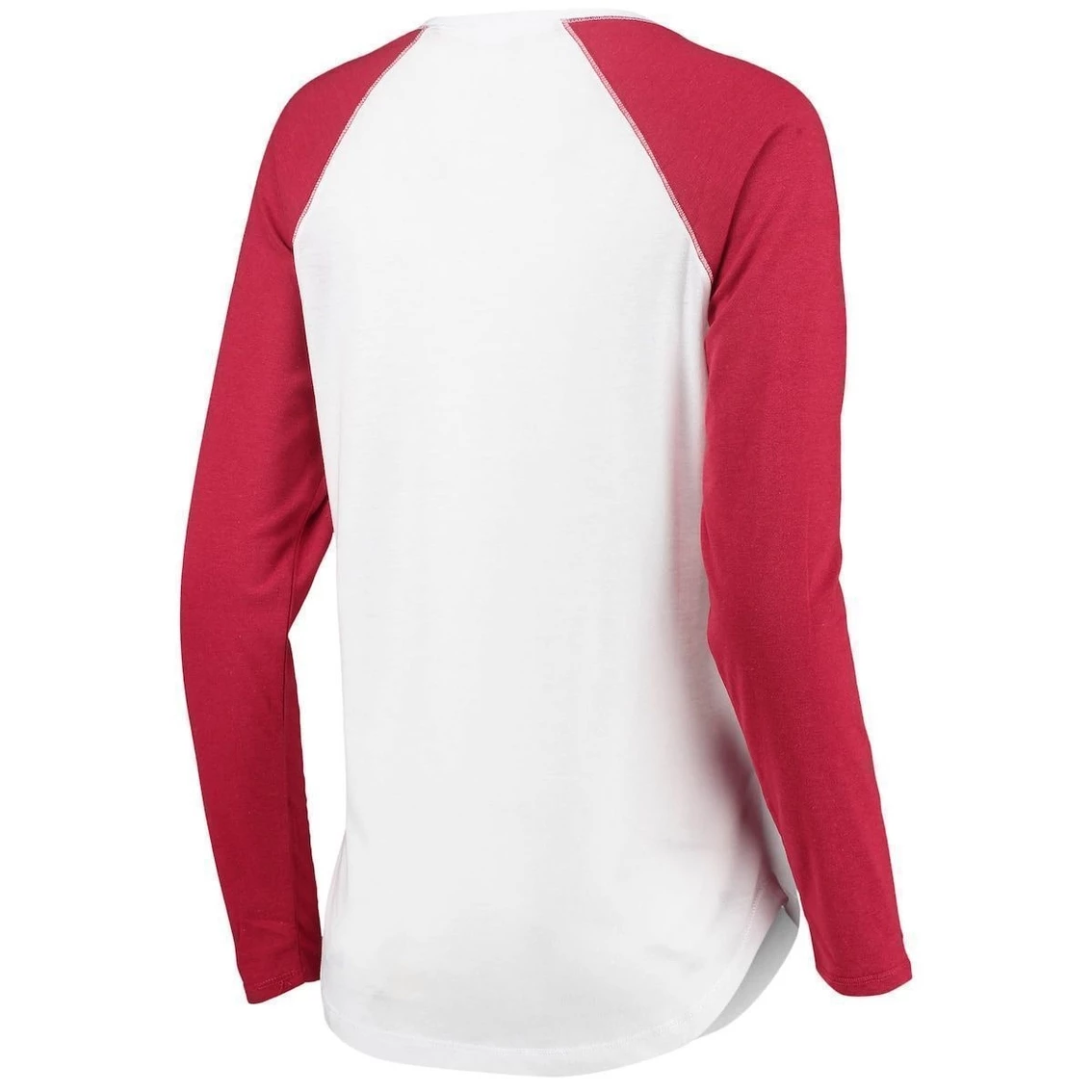 Buy π Women's ZooZatz White/Black Indiana Hoosiers Raglan Long Sleeve T-Shirt & Leggings Sleep Set π₯ - Image 4