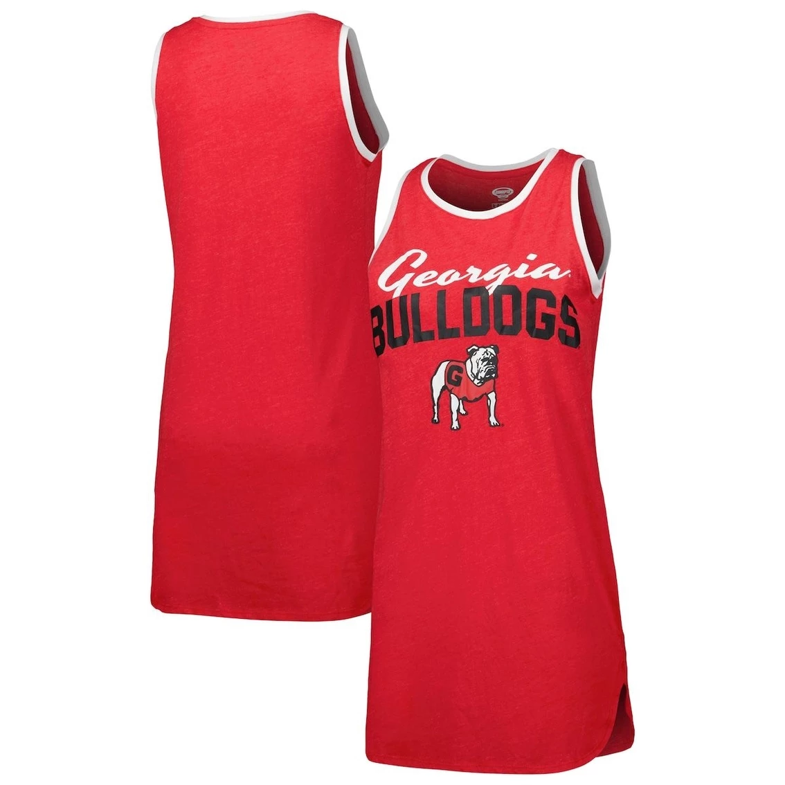 Cheap π Women's Concepts Sport Red Georgia Bulldogs Tank Nightshirt π