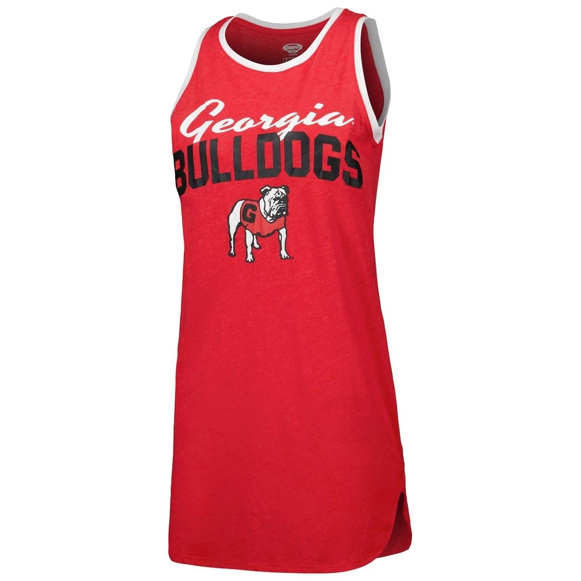 Cheap π Women's Concepts Sport Red Georgia Bulldogs Tank Nightshirt π - Image 3