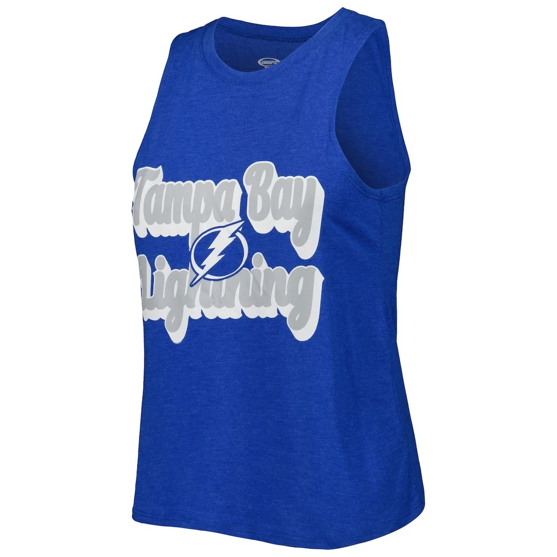 Coupon π₯ Women's Concepts Sport Black/Blue Tampa Bay Lightning Meter Muscle Tank Top & Pants Sleep Set β€οΈ - Image 3