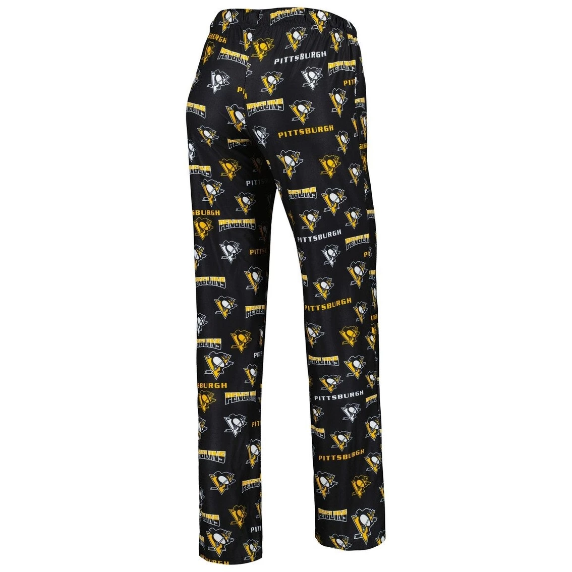 Flash Sale β Women's Concepts Sport Black Pittsburgh Penguins Breakthrough Allover Logo Sleep Pants π - Image 4