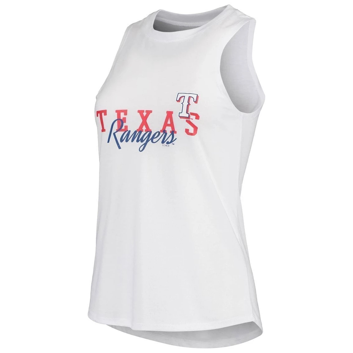 Deals π Women's Concepts Sport White/Black Texas Rangers Sonata Tank Top & Leggings Set π - Image 3