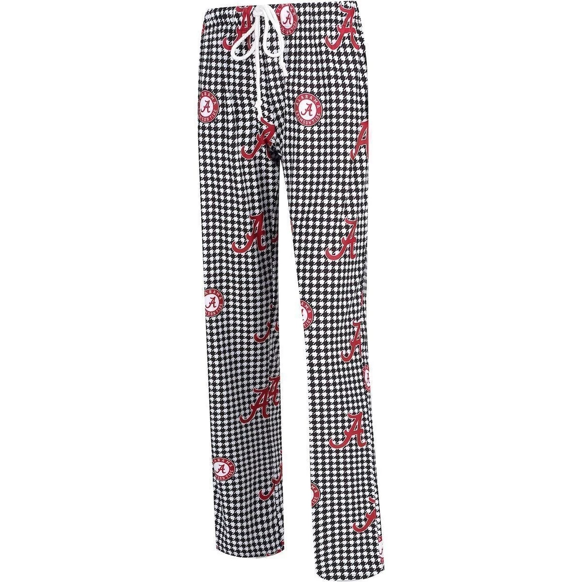 Cheapest π Women's Concepts Sport Black/White Alabama Crimson Tide Fairway Houndstooth Lounge Pants π