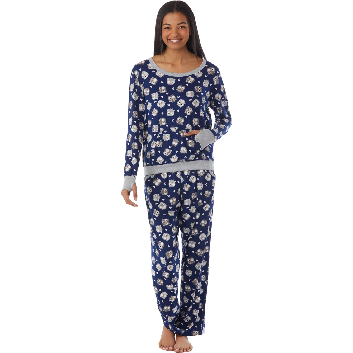 Cheap π― Rene Rofe Comfy Cozy Pajama Set, Tan Animal π - Image 2