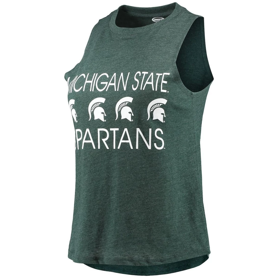 Flash Sale π Women's Concepts Sport Black/Green Michigan State Spartans Tank Top & Pants Sleep Set βοΈ - Image 3
