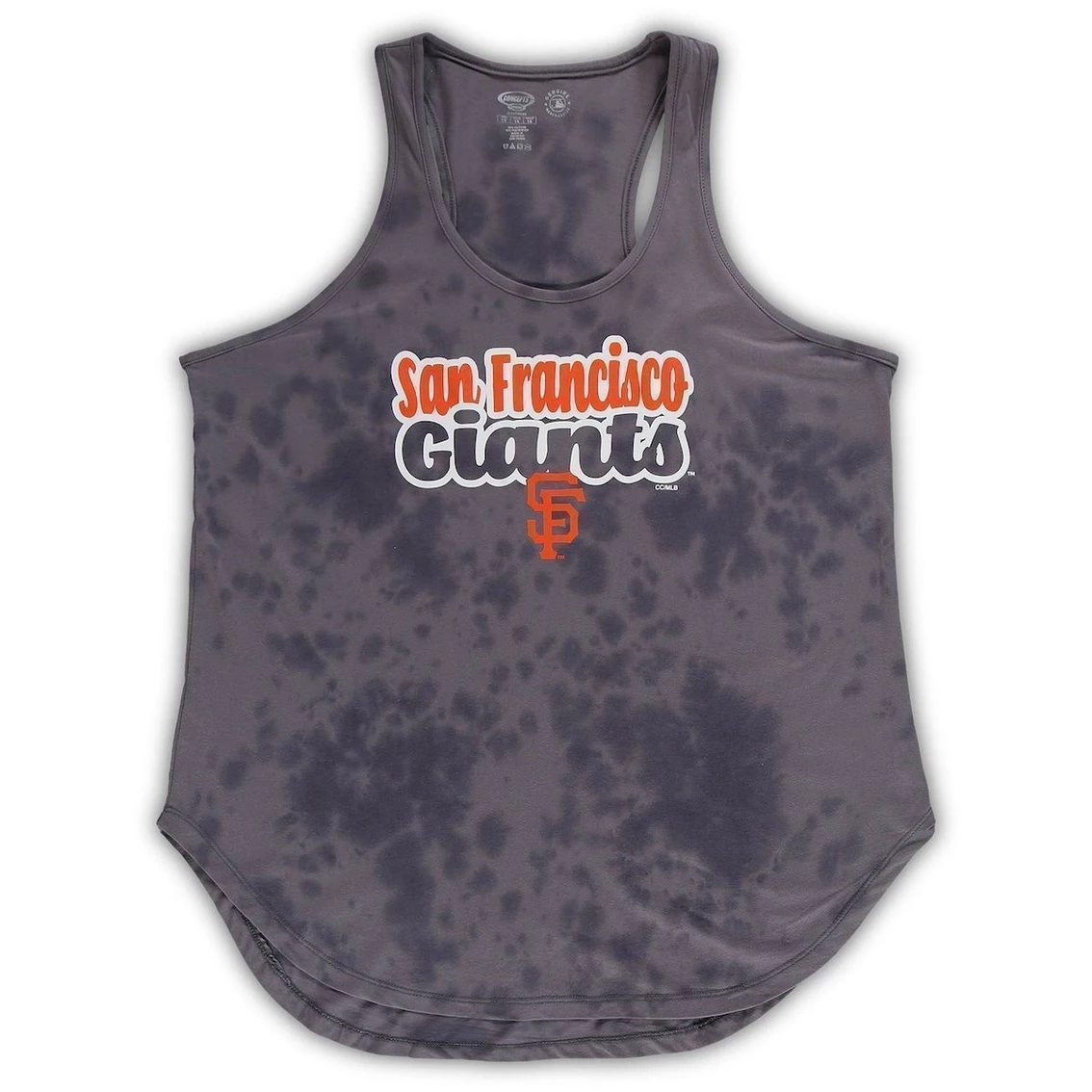 Cheap π₯ Women's Concepts Sport Charcoal San Francisco Giants Plus Size Cloud Tank Top & Shorts Sleep Set β - Image 3