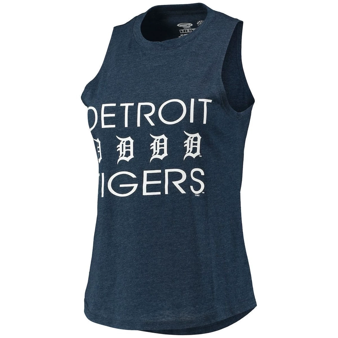 Deals π― Women's Concepts Sport Orange/Navy Detroit Tigers Meter Muscle Tank Top & Pants Sleep Set π - Image 3