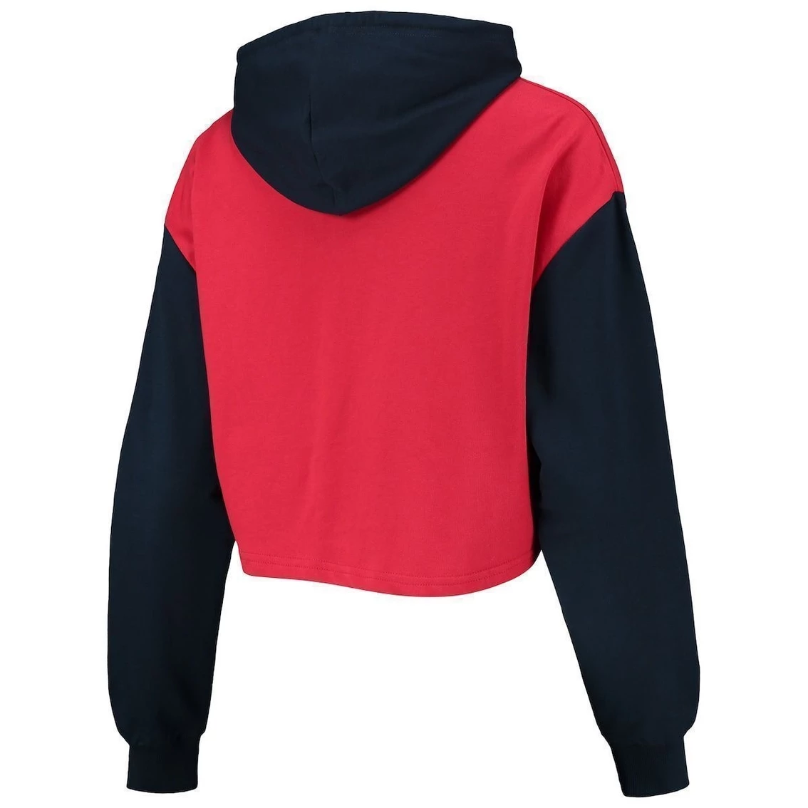 Outlet π Women's FOCO Red/Navy St. Louis Cardinals Color-Block Pullover Hoodie & Shorts Lounge Set π₯° - Image 4