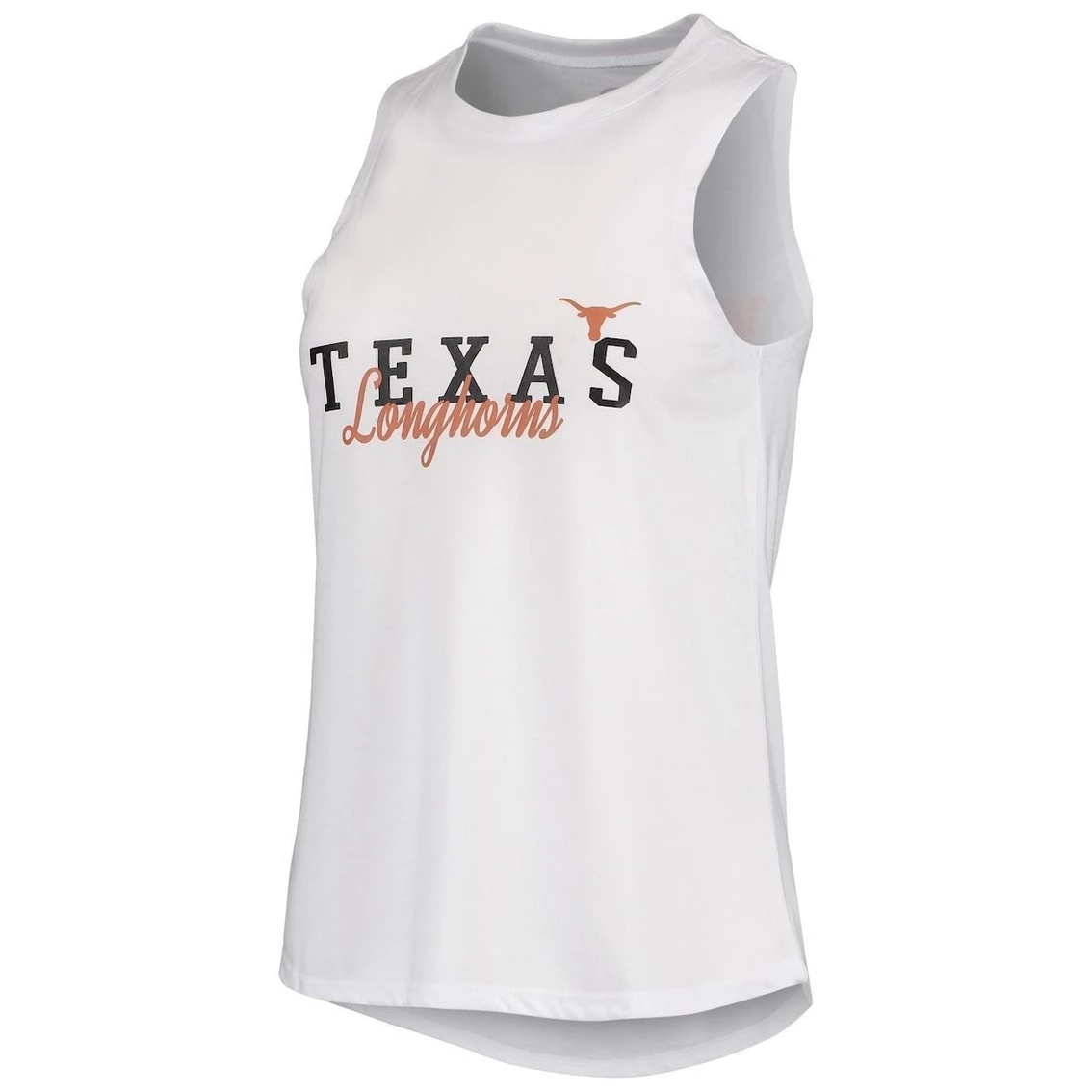 Best Pirce β Women's Concepts Sport White/Black Texas Longhorns Tank Top And Leggings Sleep Set π₯ - Image 3