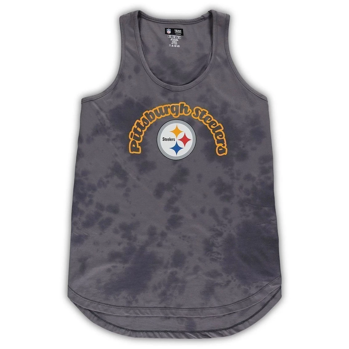 Coupon π Women's Concepts Sport Charcoal Pittsburgh Steelers Plus Size Billboard Tank Top & Pants Sleep Set π - Image 3