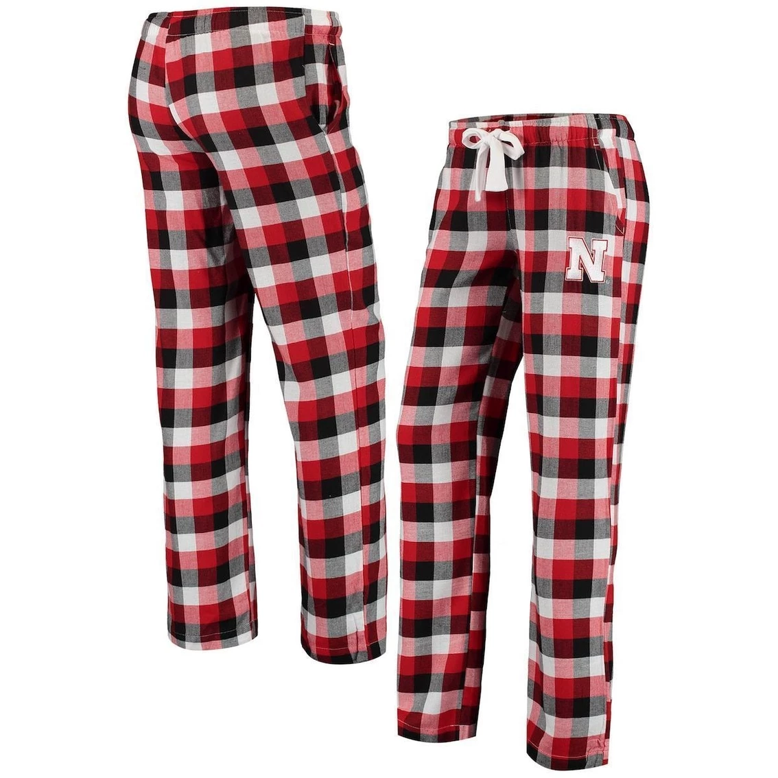 Best reviews of π Women's Concepts Sport Scarlet/Black Nebraska Huskers Breakout Flannel Pants π - Image 2