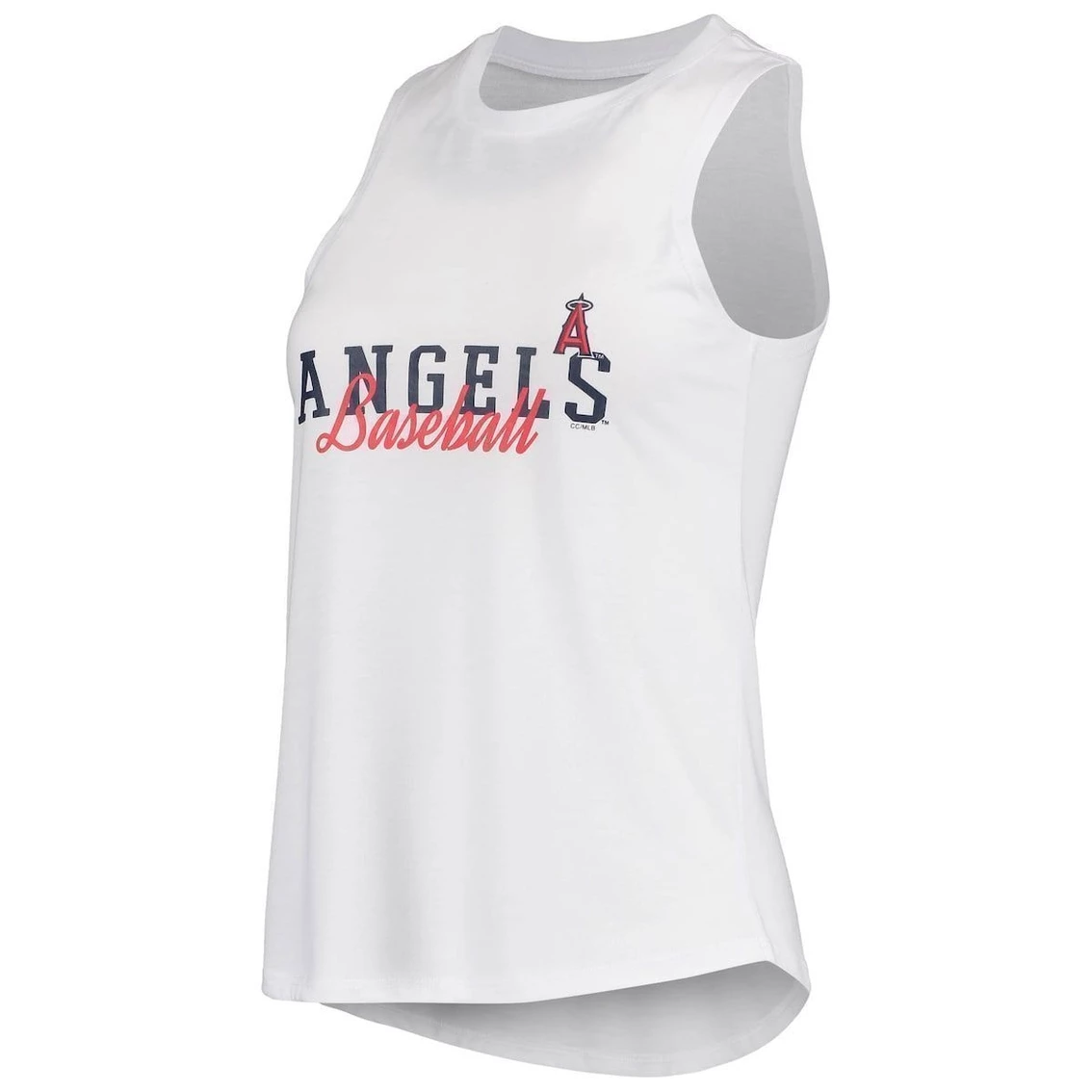 Outlet π Women's Concepts Sport White/Black Los Angeles Angels Sonata Tank Top & Leggings Set π₯ - Image 3
