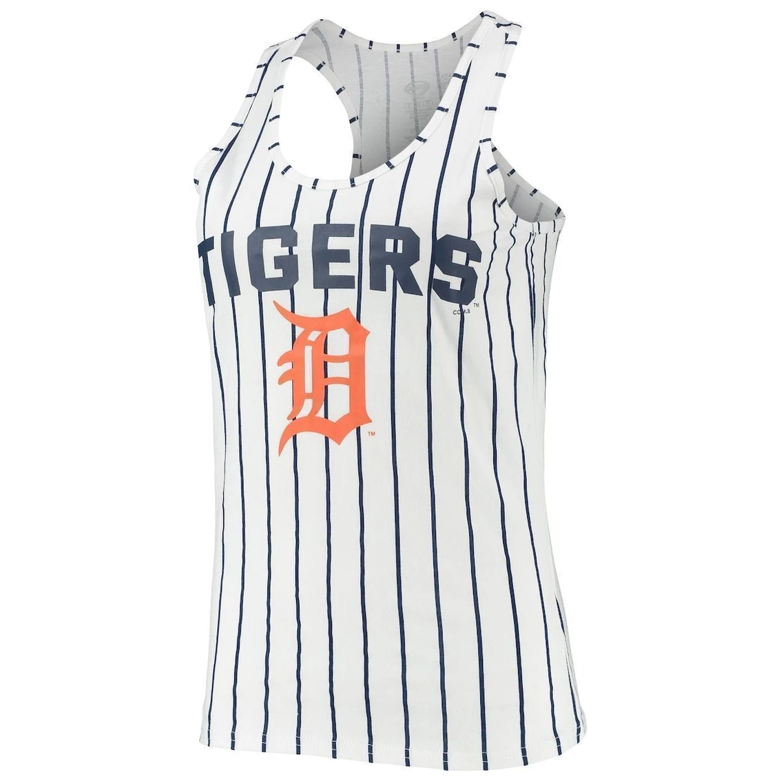 New π Women's Concepts Sport Navy/White Detroit Tigers Vigor Racerback Tank Top & Shorts Sleep Set β¨ - Image 3