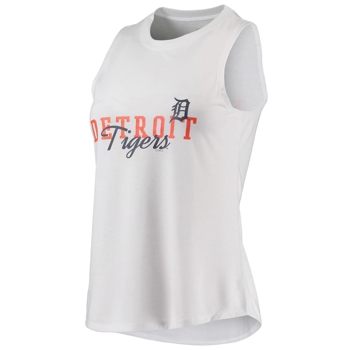 Buy β¨ Women's Concepts Sport White/Black Detroit Tigers Sonata Tank Top & Leggings Set βοΈ - Image 3