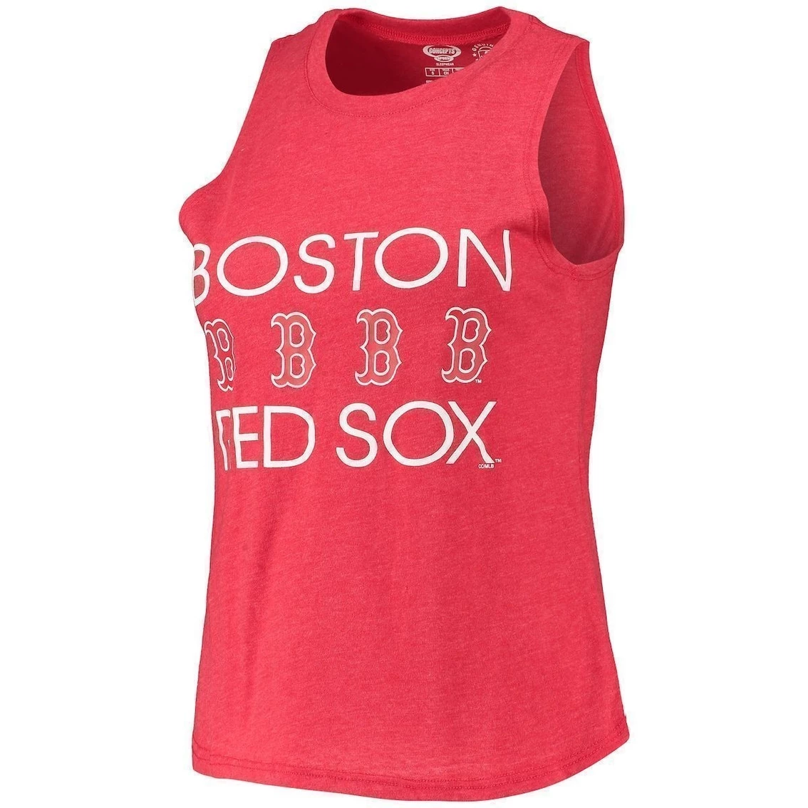 Budget 𧨠Women's Concepts Sport Navy/Red Boston Red Sox Meter Muscle Tank Top & Pants Sleep Set π - Image 3