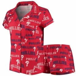 Best deal β Women's Concepts Sport Red Philadelphia Phillies Fairway π Shirt & Shorts Sleep Set π