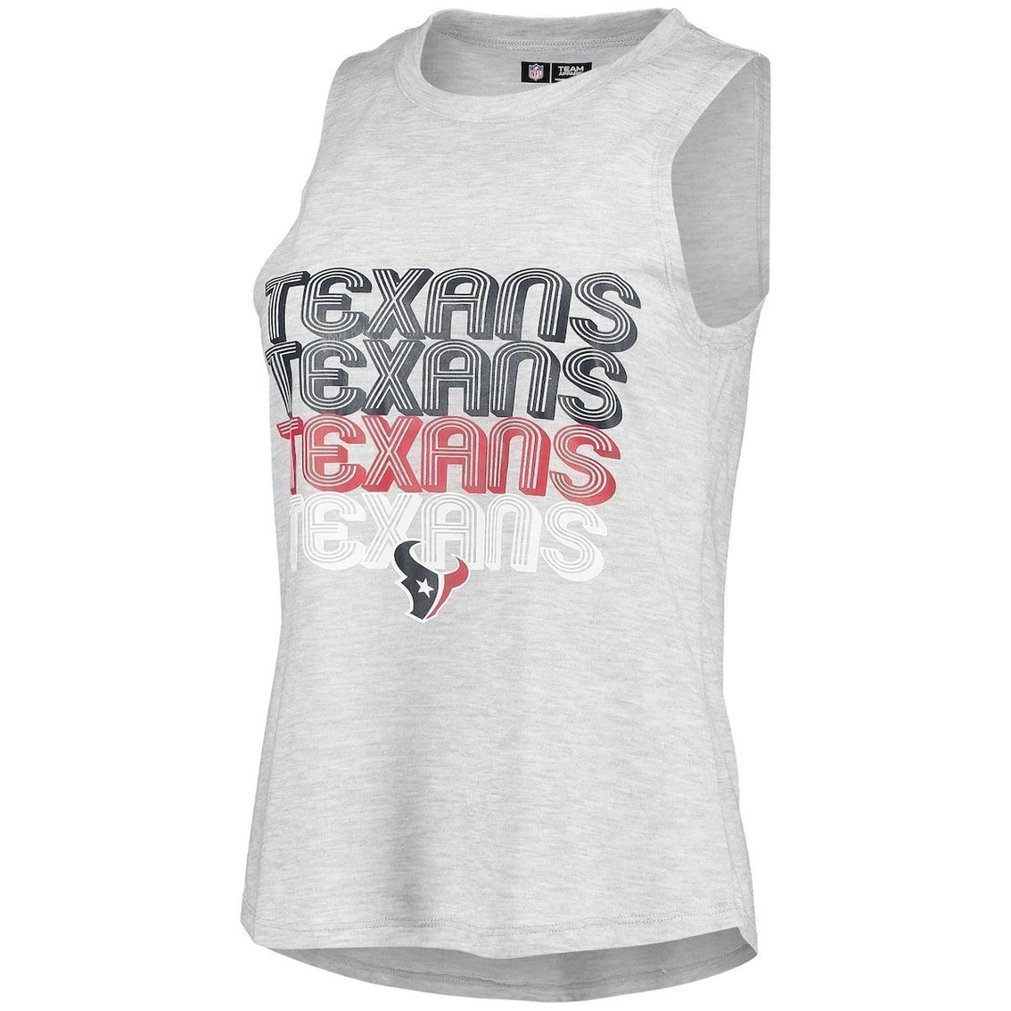 Outlet β¨ Women's Concepts Sport Heathered Gray/Black Houston Texans Profound Tank Top & Leggings Sleep Set π - Image 3