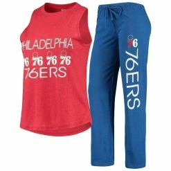 Cheapest π Women's Concepts Sport Royal/Red Philadelphia 76ers Tank Top & Pants Sleep Set β